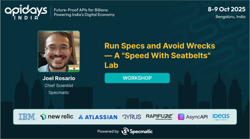 joel rosario apidays india speaker card