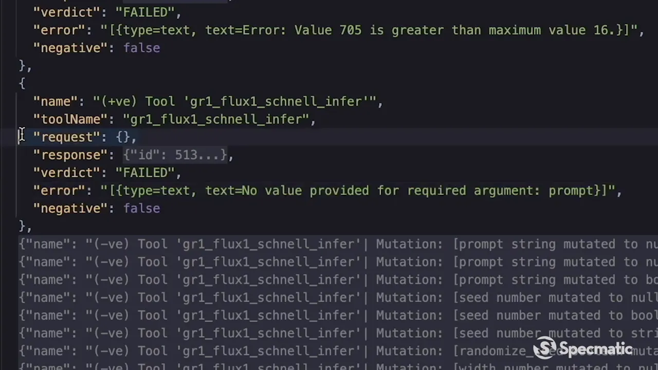 Empty request being sent; missing required prompt argument