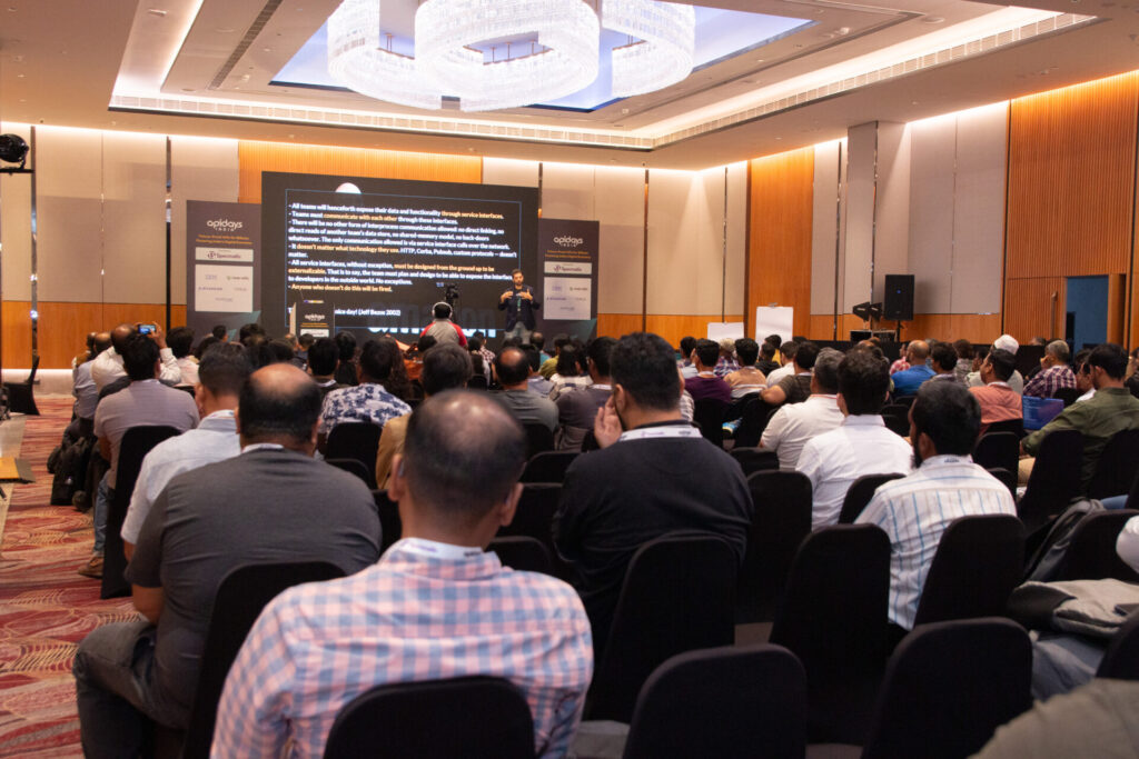 Apidays India 2025 keynote session - full house